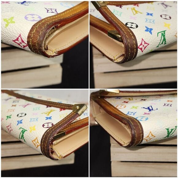 Authentic Louis Vuitton Monogram Multicolor Porte Tresor International Wallet - Picture 6 of 16